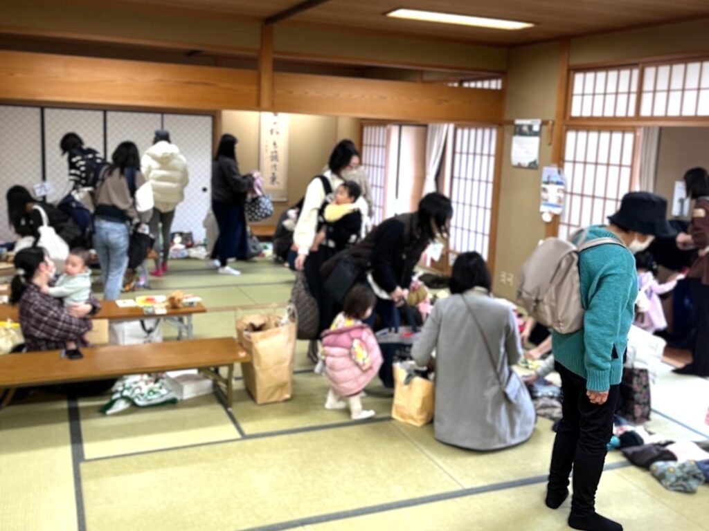 守山ママのもお下がり会